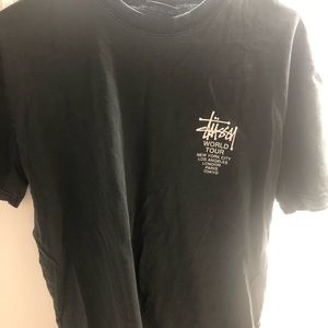 Stüssy black t shirt